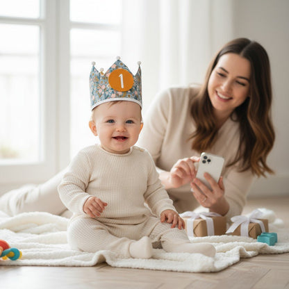 CORONA CUMPLEAÑOS ·PRIMAVERA· - Happy Moments Baby