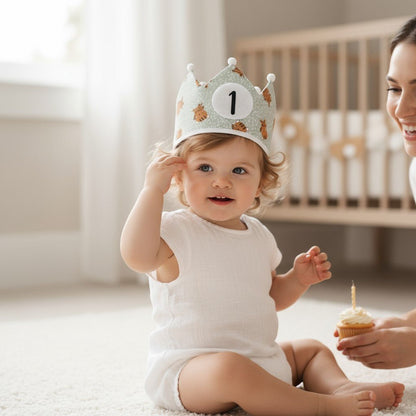 CORONA CUMPLEAÑOS ·TIGRES· - Happy Moments Baby