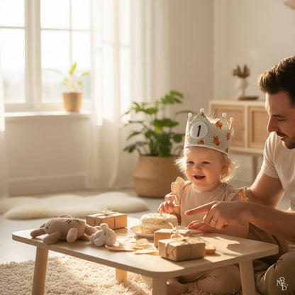 CORONA CUMPLEAÑOS ·TIGRES· - Happy Moments Baby