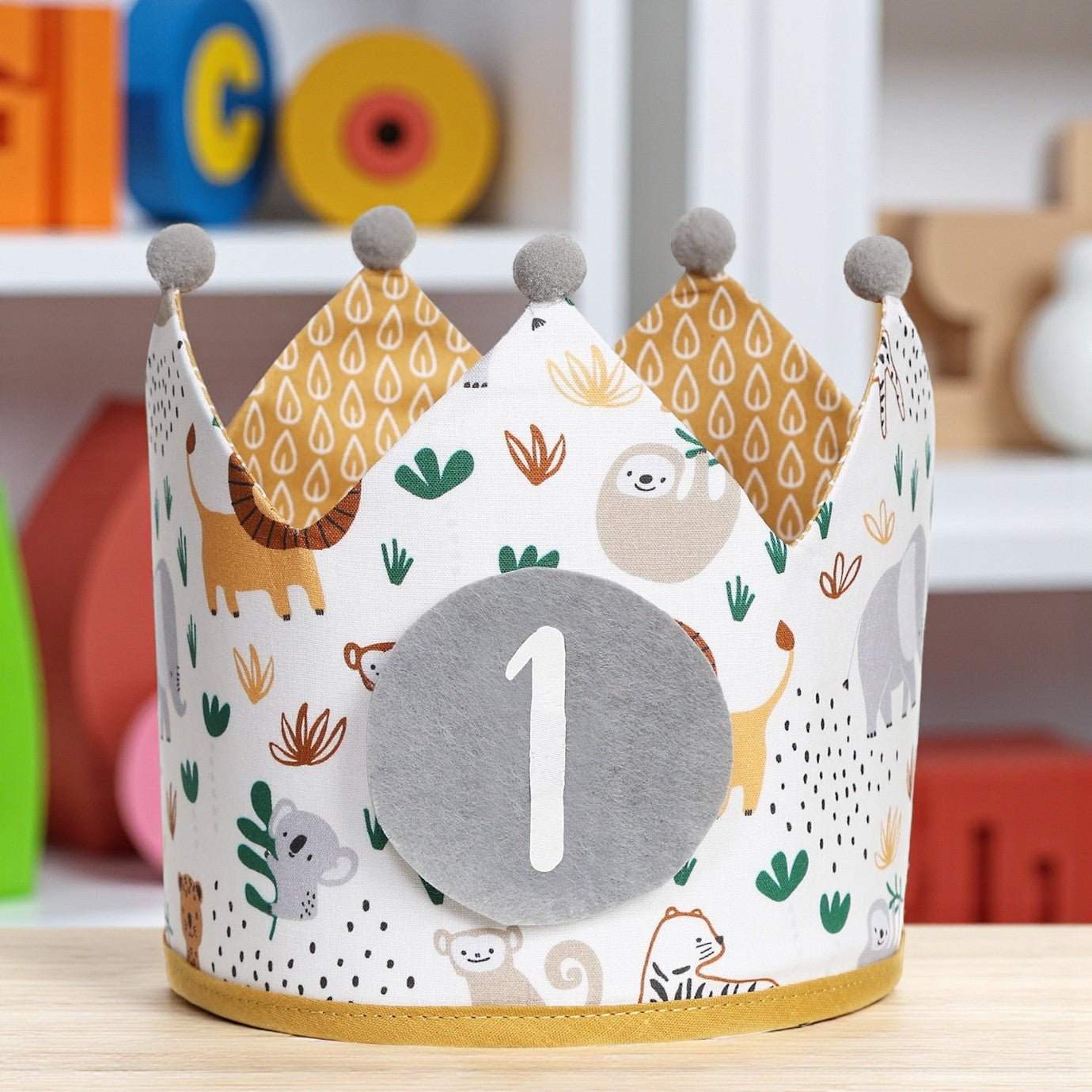 CORONA CUMPLEAÑOS ·WILD LIFE· - Happy Moments Baby