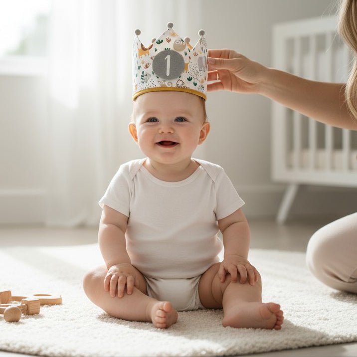 CORONA CUMPLEAÑOS ·WILD LIFE· - Happy Moments Baby