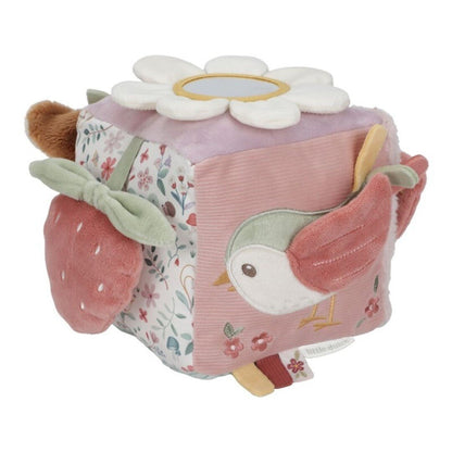 CUBO BLANDITO SENSORIAL DE ACTIVIDADES LITTLE DUTCH ·FAIRY GARDEN· - Happy Moments Baby