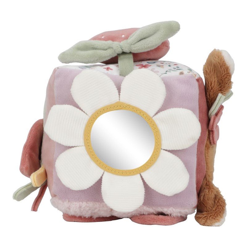 CUBO BLANDITO SENSORIAL DE ACTIVIDADES LITTLE DUTCH ·FAIRY GARDEN· - Happy Moments Baby