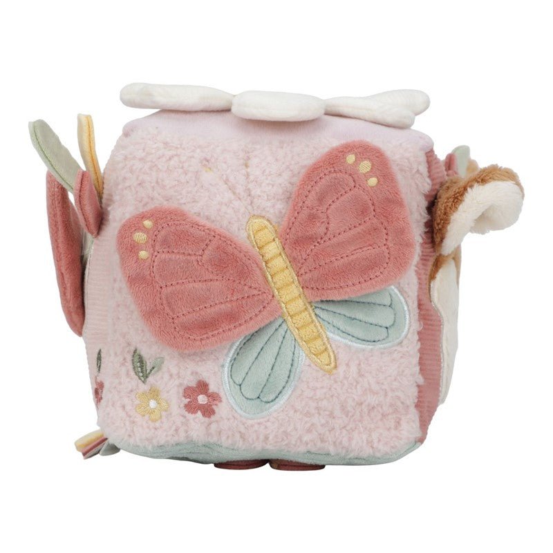 CUBO BLANDITO SENSORIAL DE ACTIVIDADES LITTLE DUTCH ·FAIRY GARDEN· - Happy Moments Baby
