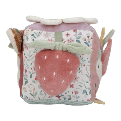 CUBO BLANDITO SENSORIAL DE ACTIVIDADES LITTLE DUTCH ·FAIRY GARDEN· - Happy Moments Baby