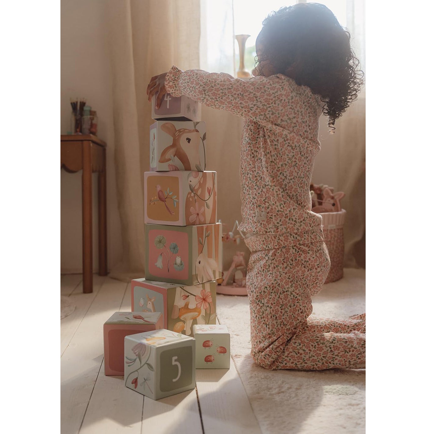 CUBOS APILABLES LITTLE DUTCH ·FAIRY GARDEN· - Happy Moments Baby