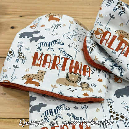 CUELLO INFANTIL CÁLIDO ·ANIMALS· - Happy Moments Baby
