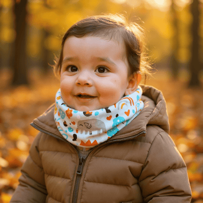 CUELLO INFANTIL CÁLIDO ·ELEPHANT GRIS· - Happy Moments Baby