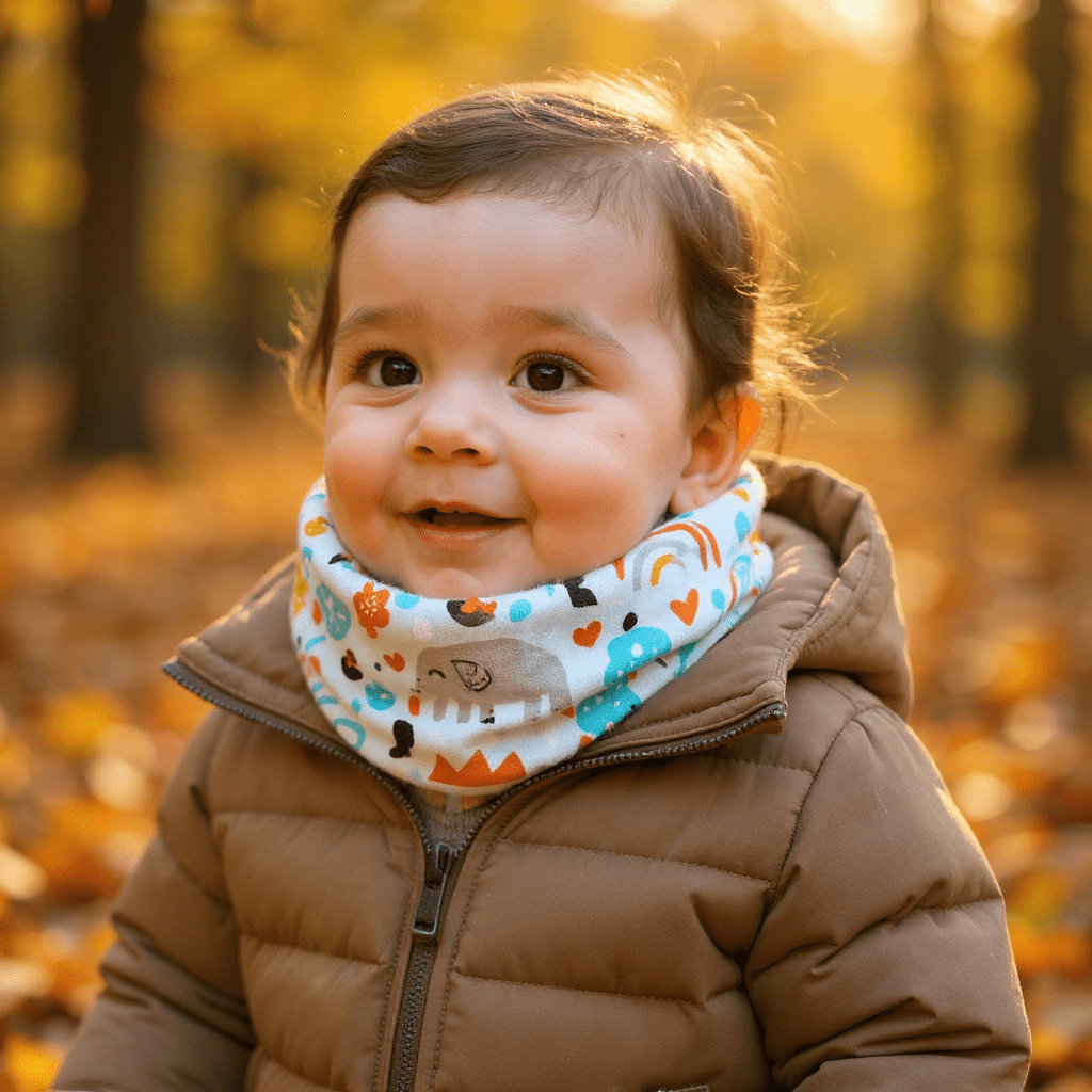 CUELLO INFANTIL CÁLIDO ·ELEPHANT GRIS· - Happy Moments Baby