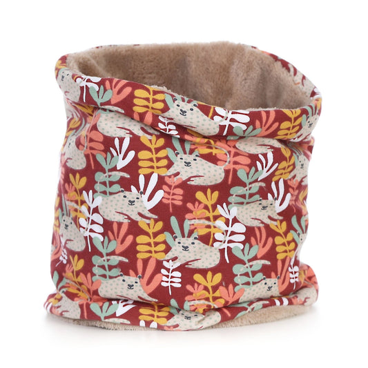 CUELLO INFANTIL CÁLIDO ·HOJAS· - Happy Moments Baby