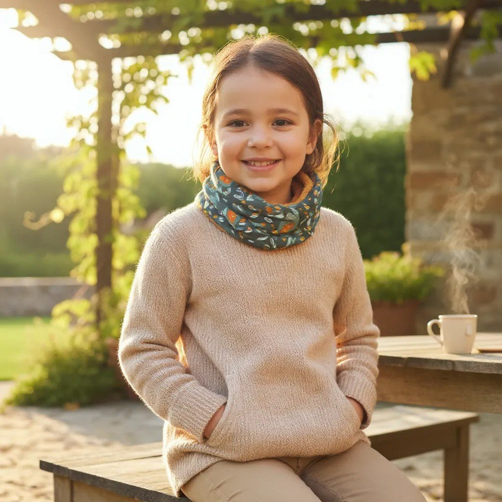CUELLO INFANTIL CÁLIDO ·LIONS· - Happy Moments Baby