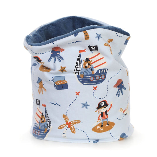 CUELLO INFANTIL CÁLIDO ·PIRATAS· - Happy Moments Baby