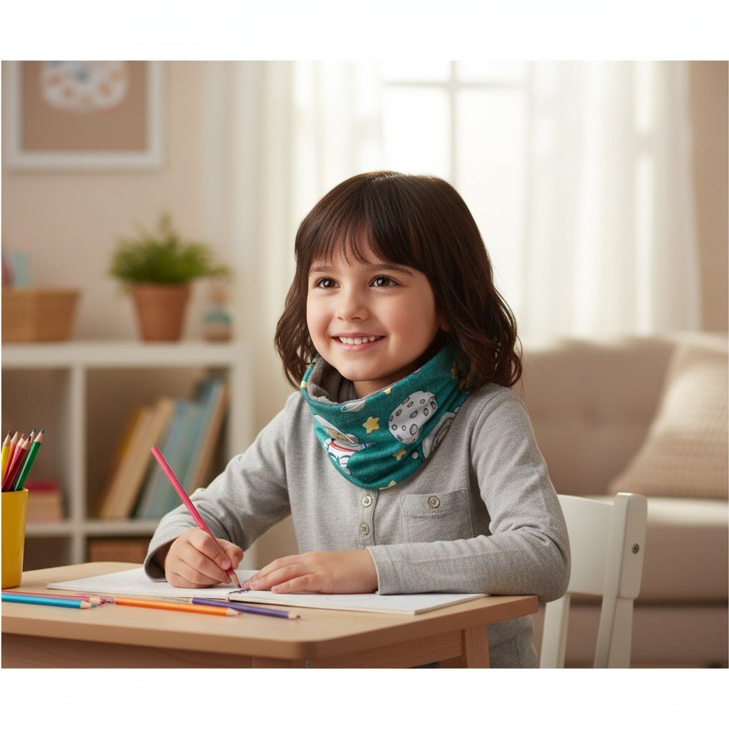 CUELLO INFANTIL CÁLIDO ·SPACE· - Happy Moments Baby