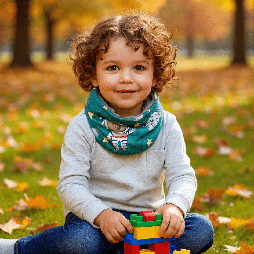 CUELLO INFANTIL CÁLIDO ·SPACE· - Happy Moments Baby