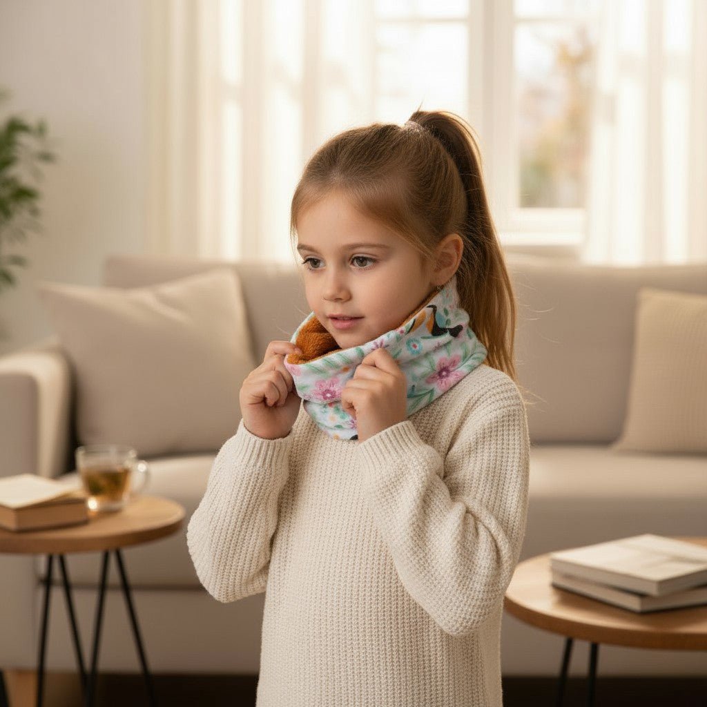 CUELLO INFANTIL CÁLIDO ·TUCAN· - Happy Moments Baby