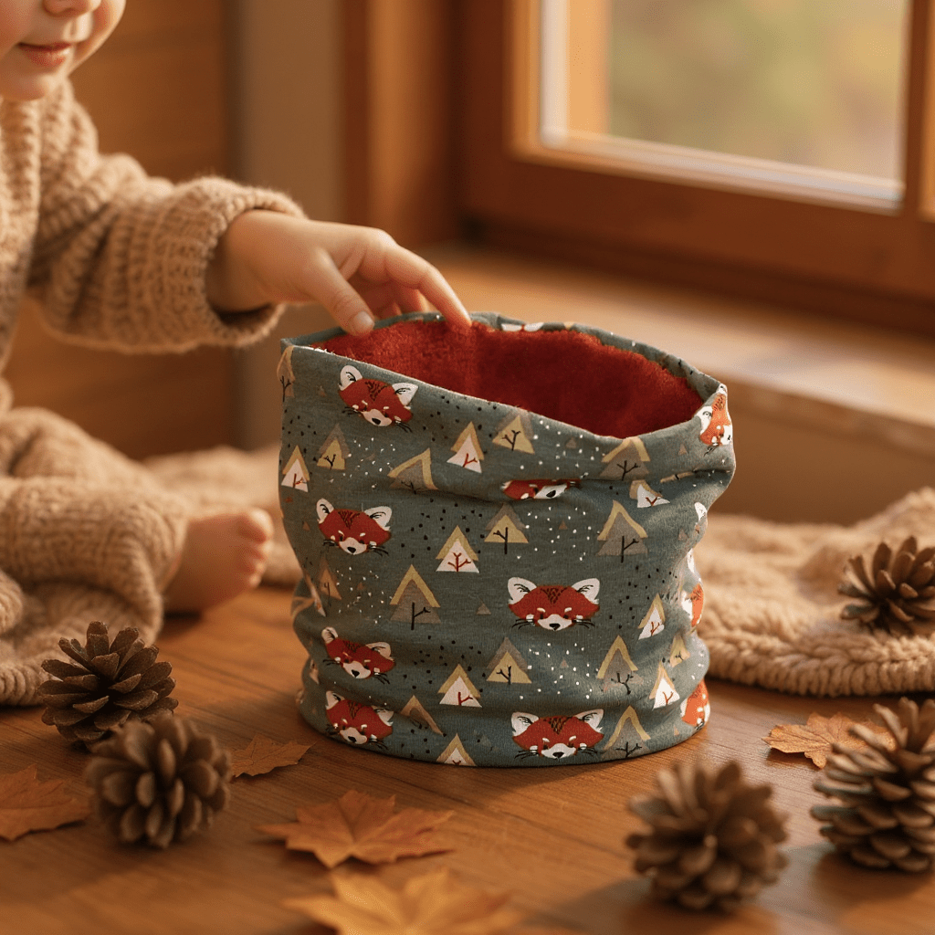 CUELLO INFANTIL CÁLIDO ·ZORROS· - Happy Moments Baby