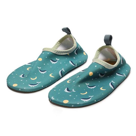 ESCARPINES DE BAÑO TUTETE ·WHALE TEAL· - Happy Moments Baby