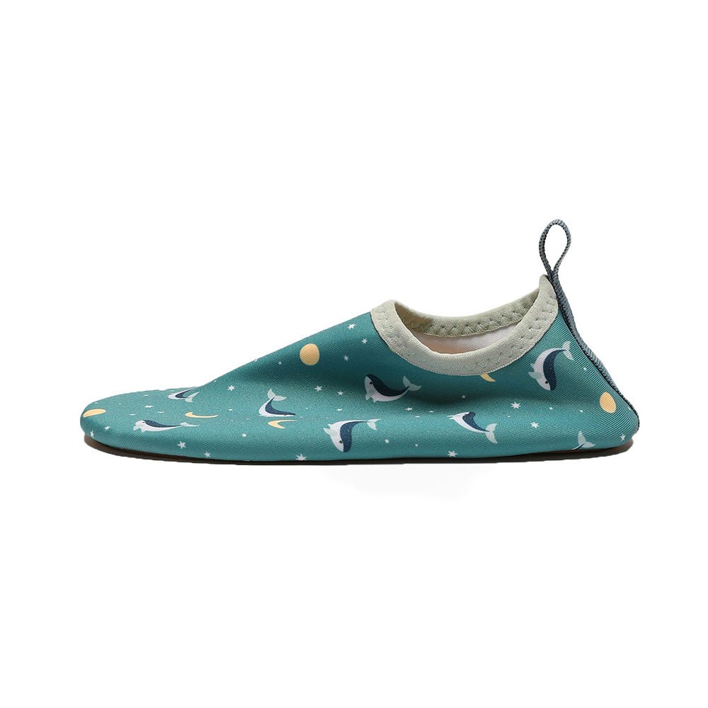 ESCARPINES DE BAÑO TUTETE ·WHALE TEAL· - Happy Moments Baby