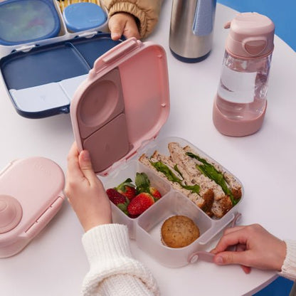 FIAMBRERA CAJA DE ALMUERZO B.BOX ·MINI LUNCH BOX BLUSH CRUSH· - Happy Moments Baby
