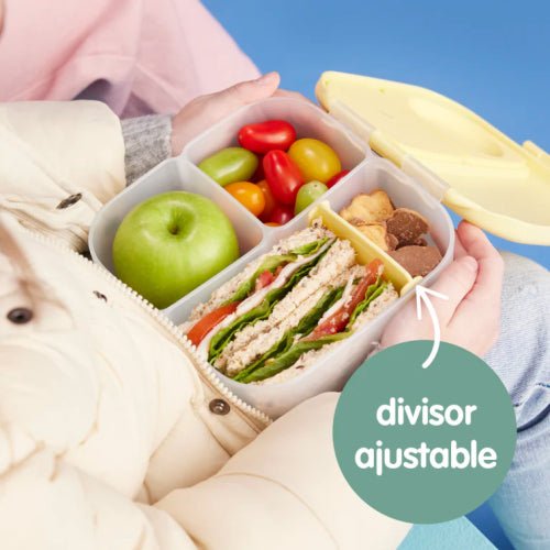 FIAMBRERA CAJA DE ALMUERZO B.BOX ·MINI LUNCH BOX LEMON TWIST· - Happy Moments Baby