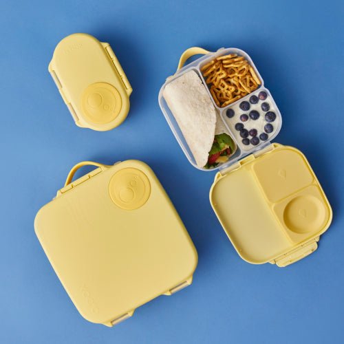 FIAMBRERA CAJA DE ALMUERZO B.BOX ·MINI LUNCH BOX LEMON TWIST· - Happy Moments Baby