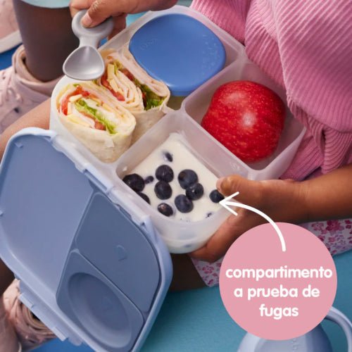 FIAMBRERA CAJA DE ALMUERZO B.BOX ·MINI LUNCH BOX SPEARMINT· - Happy Moments Baby
