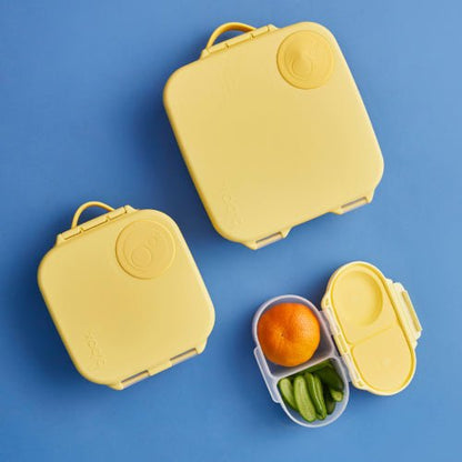 FIAMBRERA CAJA DE ALMUERZO B.BOX ·SNACKBOX LEMON TWIST· - Happy Moments Baby