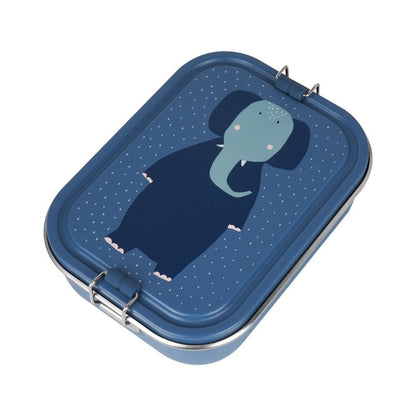 FIAMBRERA CAJA DE ALMUERZO TRIXIE ACERO ·GRANDE ELEFANTE· - Happy Moments Baby