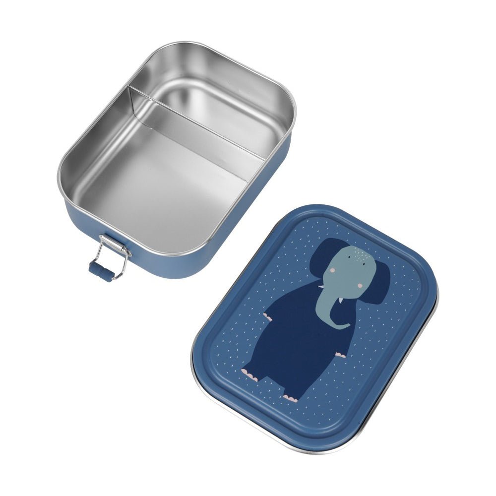 FIAMBRERA CAJA DE ALMUERZO TRIXIE ACERO ·GRANDE ELEFANTE· - Happy Moments Baby