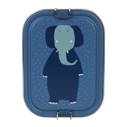 FIAMBRERA CAJA DE ALMUERZO TRIXIE ACERO ·GRANDE ELEFANTE· - Happy Moments Baby