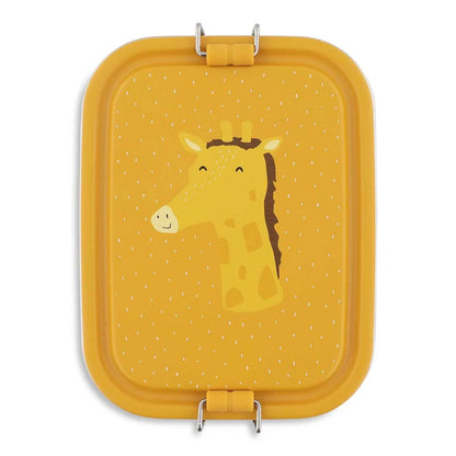 FIAMBRERA CAJA DE ALMUERZO TRIXIE ACERO ·PEQUEÑA JIRAFA· - Happy Moments Baby