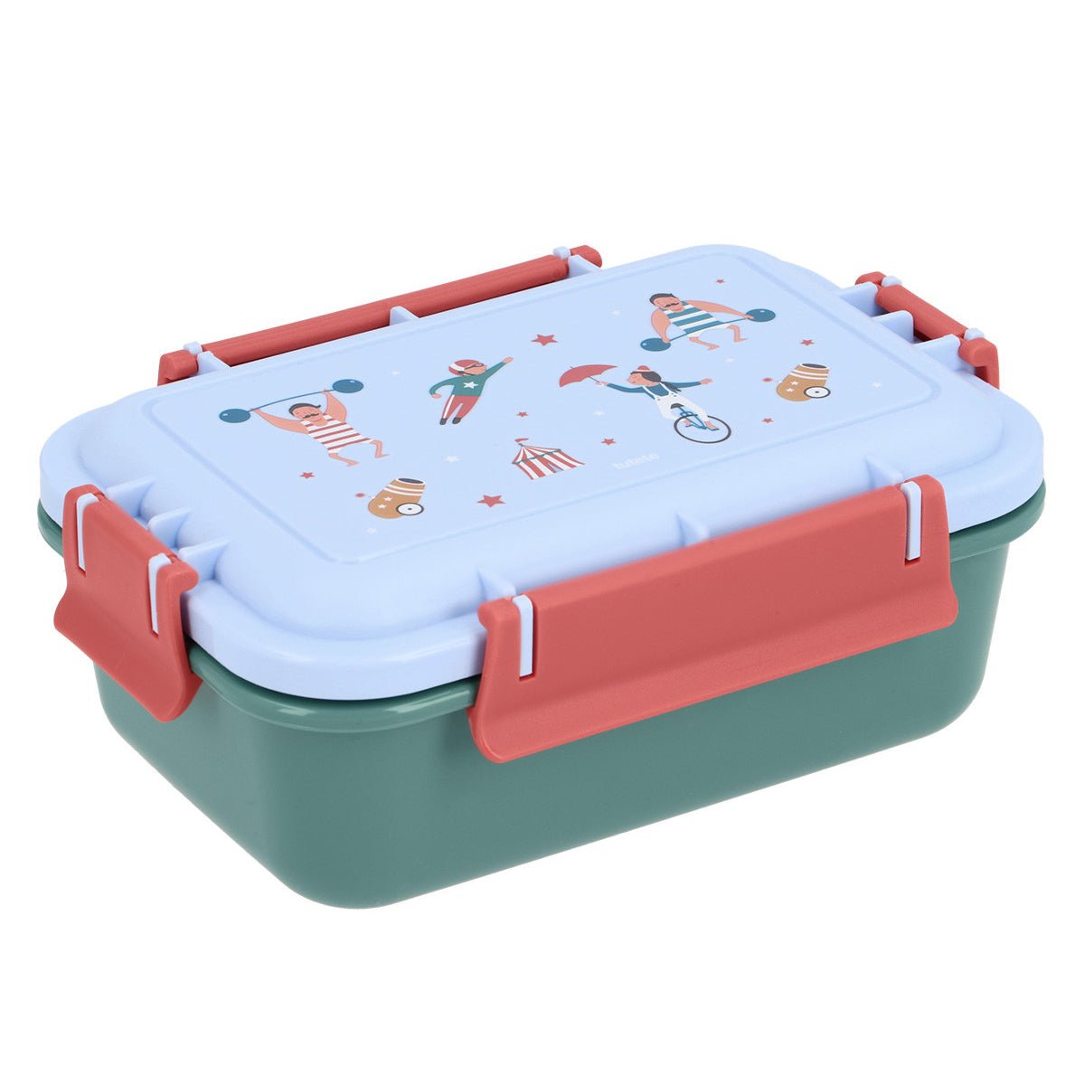 FIAMBRERA CAJA DE ALMUERZO TUTETE BENTO ·CIRCUS SHOW· - Happy Moments Baby