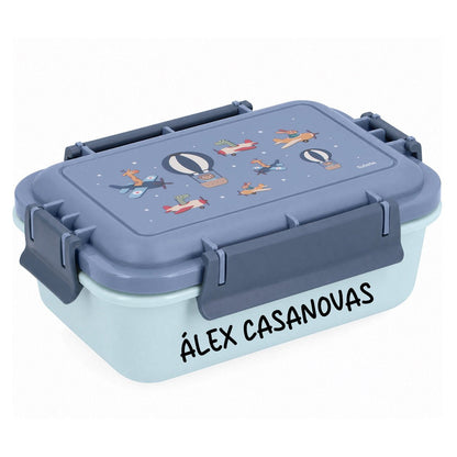 FIAMBRERA CAJA DE ALMUERZO TUTETE BENTO ·PLANES· - Happy Moments Baby