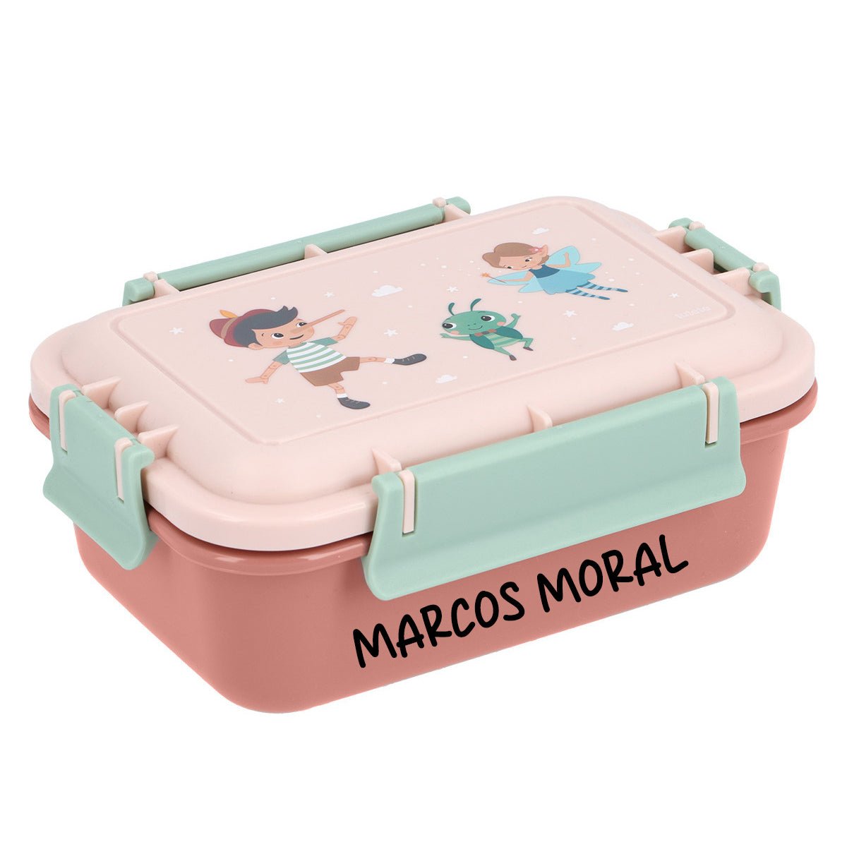 FIAMBRERA CAJA DE ALMUERZO TUTETE BENTO ·THE WOODEN BOY· - Happy Moments Baby