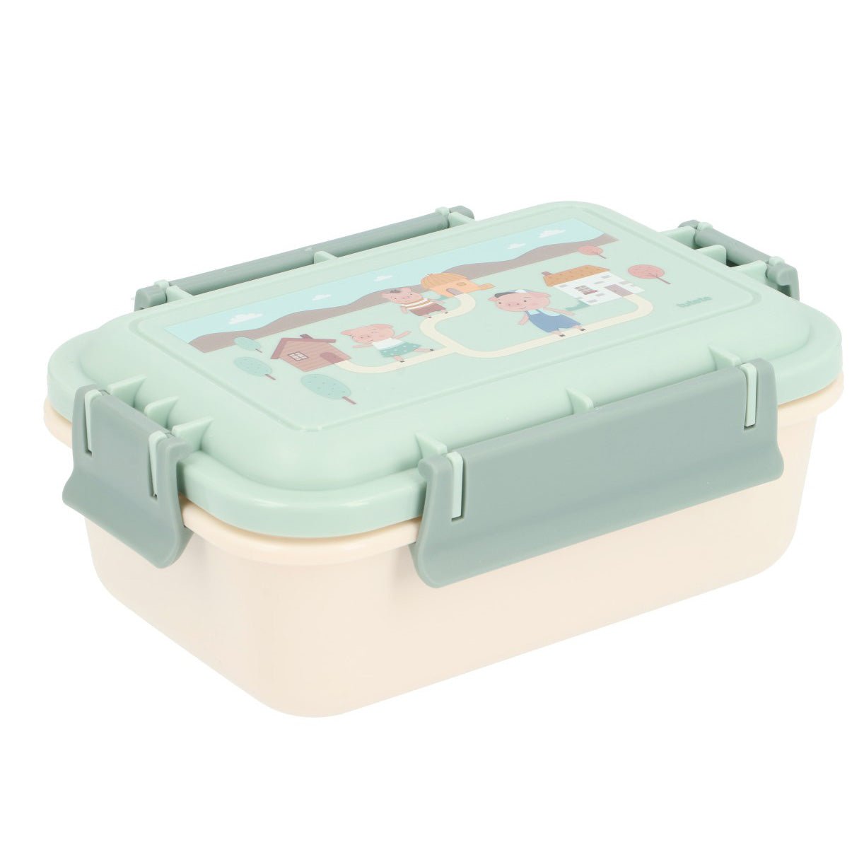 FIAMBRERA CAJA DE ALMUERZO TUTETE BENTO ·THREE LITTLE PIGS· - Happy Moments Baby