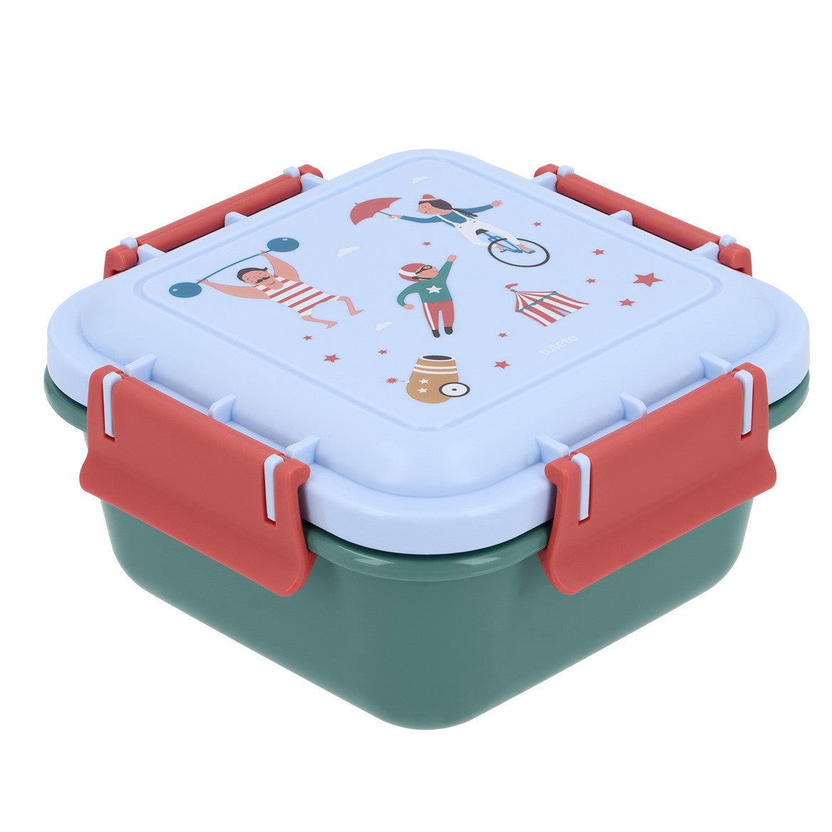 FIAMBRERA CAJA DE ALMUERZO TUTETE GRANDE ·CIRCUS SHOW· - Happy Moments Baby