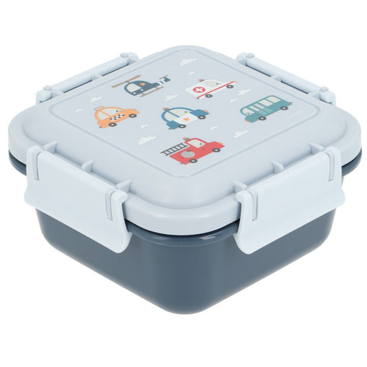 FIAMBRERA CAJA DE ALMUERZO TUTETE GRANDE ·CITY CARS· - Happy Moments Baby