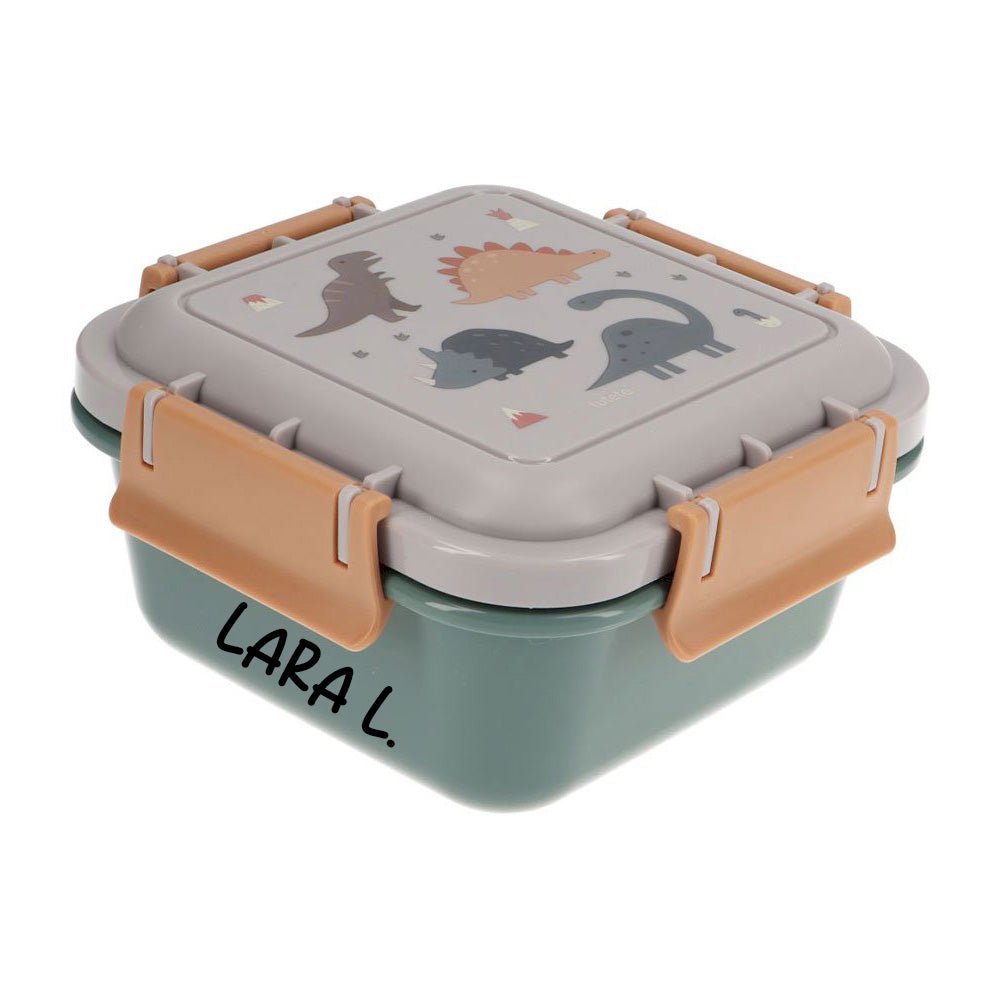 FIAMBRERA CAJA DE ALMUERZO TUTETE GRANDE ·DINOS WORLD· - Happy Moments Baby
