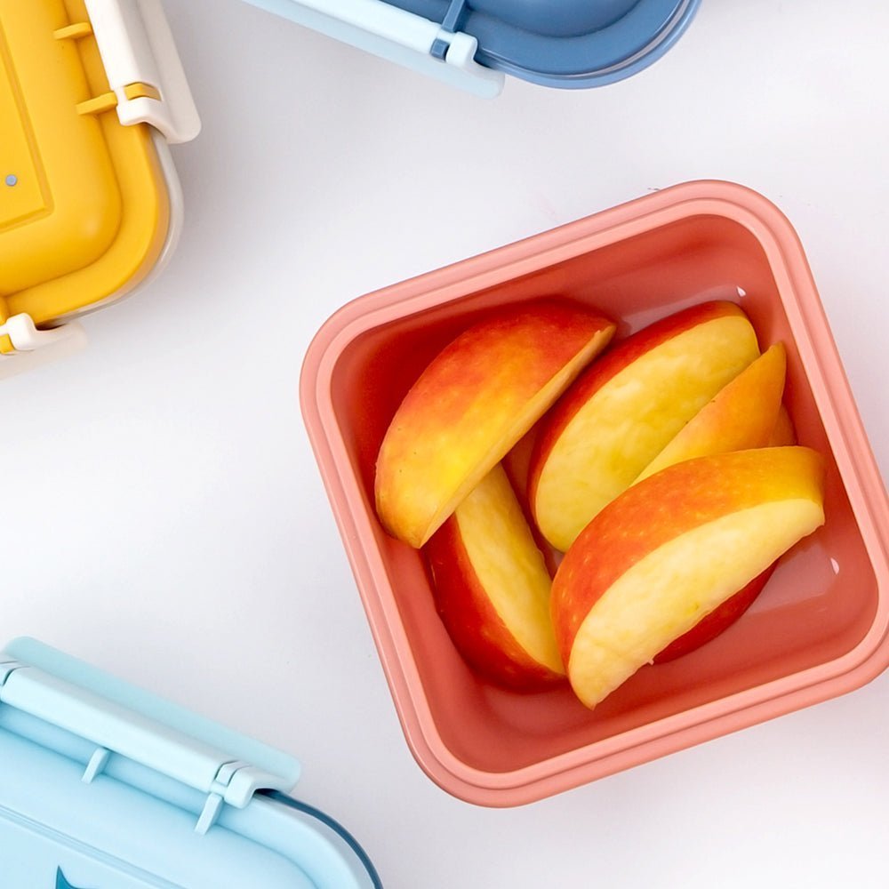 FIAMBRERA CAJA DE ALMUERZO TUTETE GRANDE ·FUNNY LETTERS· - Happy Moments Baby