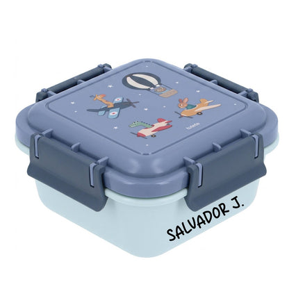 FIAMBRERA CAJA DE ALMUERZO TUTETE GRANDE ·PLANES· - Happy Moments Baby