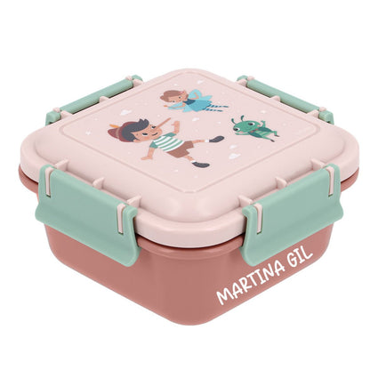 FIAMBRERA CAJA DE ALMUERZO TUTETE GRANDE ·THE WOODEN BOY· - Happy Moments Baby