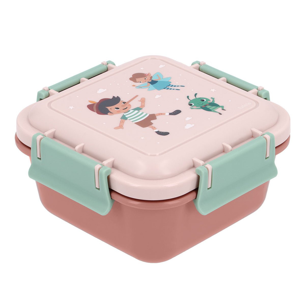 FIAMBRERA CAJA DE ALMUERZO TUTETE GRANDE ·THE WOODEN BOY· - Happy Moments Baby