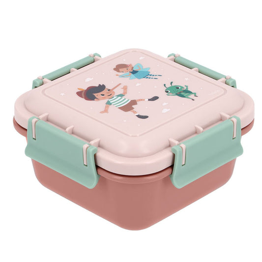 FIAMBRERA CAJA DE ALMUERZO TUTETE GRANDE ·THE WOODEN BOY· - Happy Moments Baby