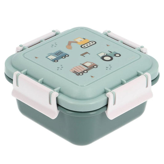 FIAMBRERA CAJA DE ALMUERZO TUTETE GRANDE ·TRUCKS· - Happy Moments Baby