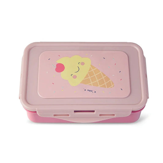 FIAMBRERA CAJA DE ALUERZO GRANDE SARO ·ROSA HELADOS· - Happy Moments Baby