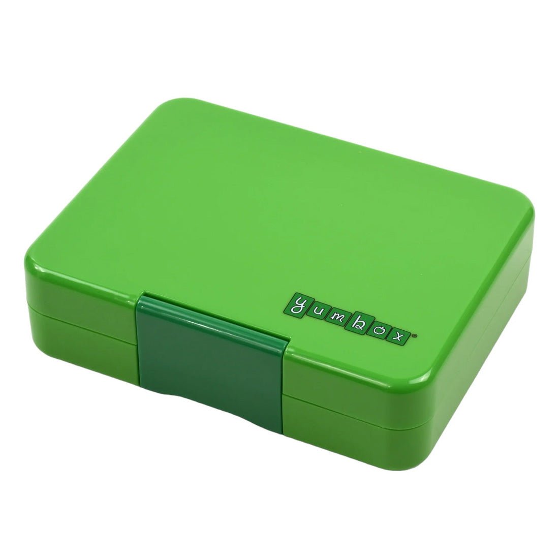 FIAMBRERA HERMÉTICA YUMBOX ·3 COMPARTIMENTOS JURASSIC GREEN SHARK· - Happy Moments Baby