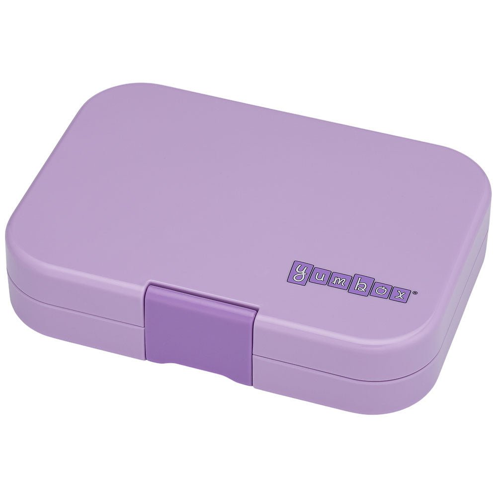 FIAMBRERA HERMÉTICA YUMBOX ·3 COMPARTIMENTOS LAVANDA PURPLE UNICORNIO· - Happy Moments Baby