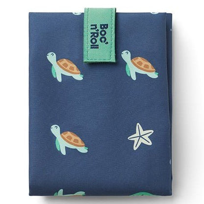 FUNDA PARA BOCADILLOS ECOLÓGICA ·BOC'N'ROLL TURTLE· - Happy Moments Baby