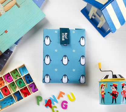 FUNDA PARA BOCADILLOS ECOLÓGICA ·PENGUIN· - Happy Moments Baby