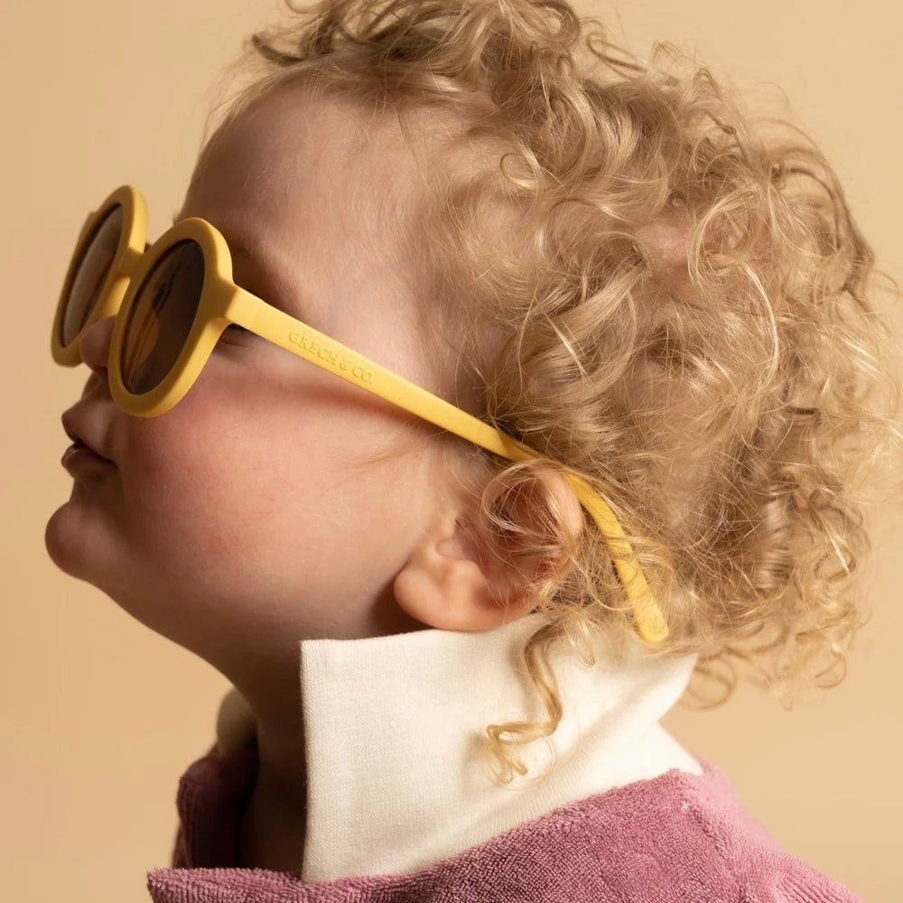 GAFAS DE SOL FLEXIBLES POLARIZADAS (18m-10años) ·MELLOW YELLOW· - Happy Moments Baby